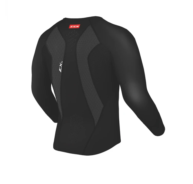 CCM Long Sleeve Compression Grippy Top For Men - Image 2