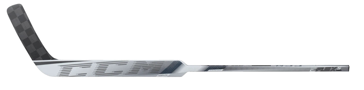 CCM EFLEX5 Prolite Senior Goalie Stick (White/Ice Grey) 2 CCM EFLEX5 Prolite Senior Goalie Stick (White/Ice Grey) - Image 2