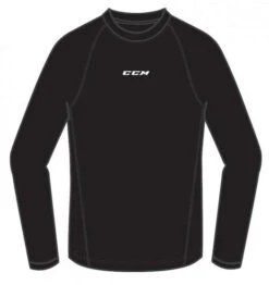 CCM Long-Sleeve Loose Fit Top For Men -Hockey Supremacy Store ccm athletic loose fit long sleeve top black 1